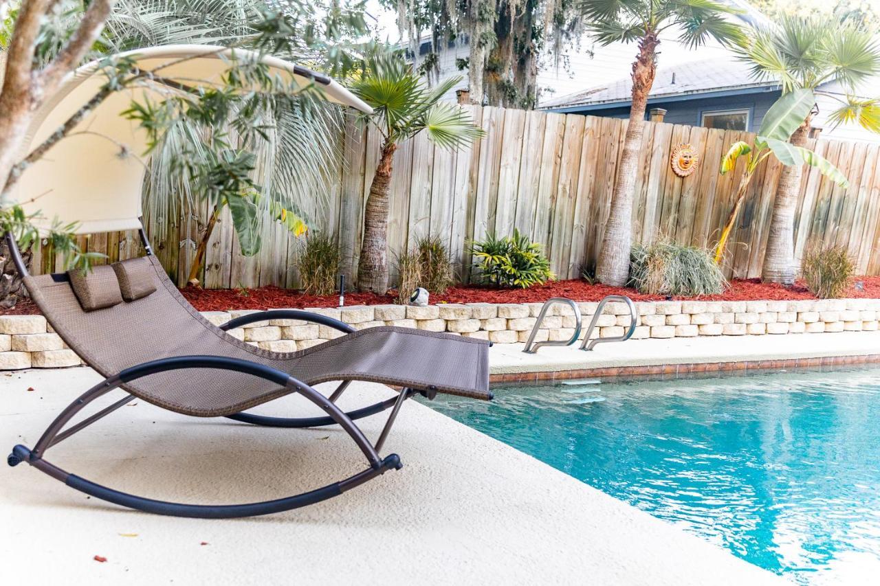 Pool & Hot Tub Home W Game Room! 1 Mile To Beach! Jacksonville Beach Eksteriør billede